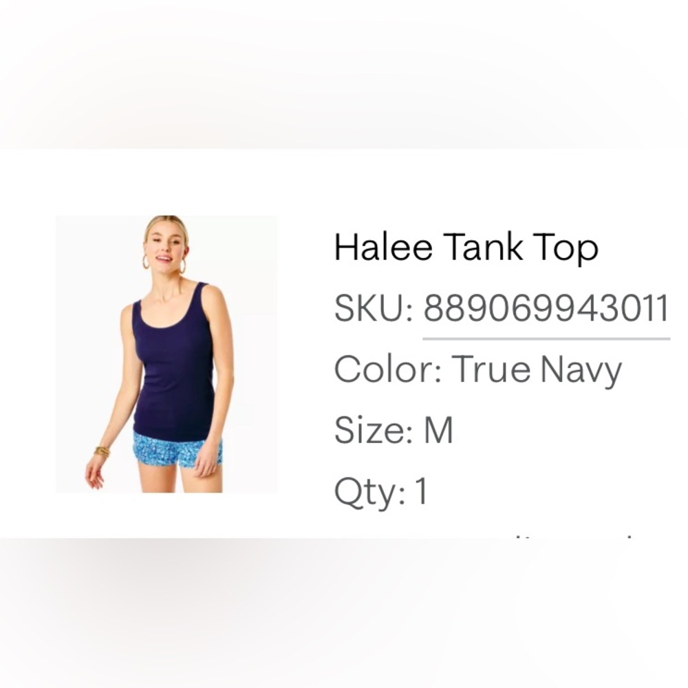 Lilly Pulitzer Halee tank top